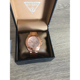 Guess BFF Multifunction Rose Gold Dial Rose Gold Steel Strap Watch for Women - W0231L4