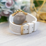 GUESS GW0553L2 Fusion women's watch with white strap