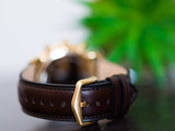 Fossil Neutra FS5763 men's watch with brown leather strap