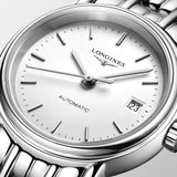 Longines Presence 25.5mm Automatic Stainless Steel Watch for Women - L4.321.4.12.6