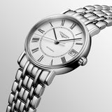 Longines Presence 25.5mm Automatic Stainless Steel Watch for Women - L4.321.4.11.6