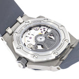 Audemars Piguet Royal Oak Offshore Diver Grey Dial Grey Rubber Strap Watch for Men - 15720ST.OO.A009CA.01