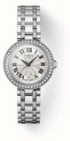 Tissot Bellissima Small Lady Diamonds Silver Dial Silver Steel Strap Watch For Women - T126.010.61.113.00