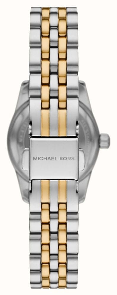 Michael Kors Lexington Analog Silver Dial Two Tone Steel Strap Watch for Women - MK4740