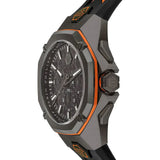 Philipp Plein Octagon Black Grey Black And Orange Silicone Strap Watch for Men - PWTBA0523