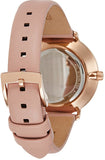 Michael Kors Pyper Analog White Dial Pink Leather Strap Watch For Women - MK2803