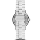 Marc Jacobs Baker Pink Dial Silver Stainless Steel Strap Watch for Women - MBM3280