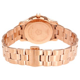 Tissot T Wave T Lady Mother of Pearl Dial Rose Gold Steel Strap Watch For Women - T112.210.33.111.00