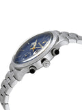 Maserati Ricordo Chronograph Blue Dial Silver Steel Strap Watch For Men - R8873633001