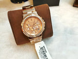 Michael Kors Dylan Rose Gold Rose Gold Steel Strap Watch for Women - MK5586