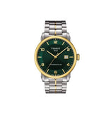 Tissot Luxury Powermatic 80 Green Dial Silver Steel Strap Watch For Men - T086.407.22.097.00