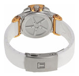 Tissot T Race Chronograph White Dial White Rubber Strap Watch for Women - T048.217.27.017.00