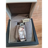 Burberry The Pioneer Grey Dial Leather Strap Watch for Women - BU9504