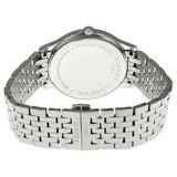 Tissot T Classic Tradition White Dial Silver Steel Strap Watch For Men - T063.610.11.037.00