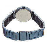 Guess Park Ave Analog Quartz Blue Dial Blue Steel Strap Watch For Women - W0767L4