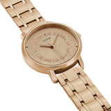 Guess Montauk Rose Gold Dial Rose Gold Steel Strap Watch For Women - W0933L3