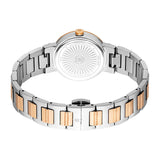 Just Cavalli Glam Silver Dial Two Tone Steel Strap Watch for Women - RC5L098M0075