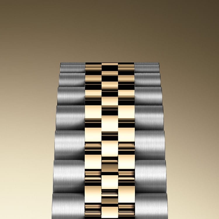 Rolex Datejust 41 Silver Dial Two Tone Oystersteel & Yellow Gold Jubilee Bracelet Watch for Men - M126333-0002