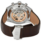 Tag Heuer Carrera Chronograph White Dial Brown Leather Strap Watch for Men - CBN2013.FC6483