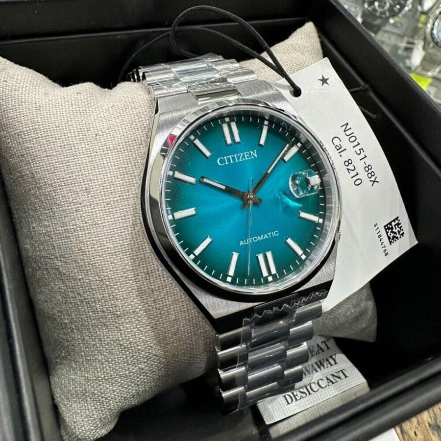 Citizen NJ0151-88X Automatic Watch with Teal Dial