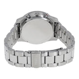 Fossil Perfect Boyfriend Mother of Pearl Blue Dial Silver Steel Strap Watch for Women - ES3880