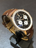 Breitling Navitimer 1959 Edition Black Dial Brown Leather Strap Watch for Men - RB0910371B1X1