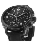 Tissot Chrono XL Vintage Black Dial Black Leather Strap Watch For Men - T116.617.36.052.00