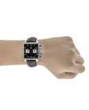 Tag Heuer Monaco Automatic Chronograph Black Dial Black Leather Strap Watch for Men - CBL2113.FC6177