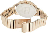 Tommy Hilfiger Brooke Silver Dial Rose Gold Steel Strap Watch for Women - 1782021