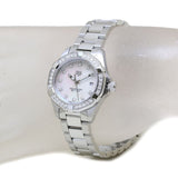 TAG Heuer Aquaracer watch with diamonds