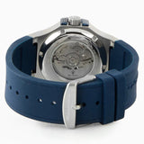 Maserati Potenza Automatic Skeleton Dial Blue Rubber Strap Watch For Men - R8821108035