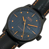 Mido Multifort Automatic Special Edition Black Dial Black Leather Strap Watch For Men - M005.430.36.051.80