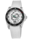 Gucci Dive Quartz White Dial White Rubber Strap Watch For Men - YA136330