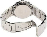 Guess Vista Diamonds Silver Dial Silver Steel Strap Watch for Women - W12080L1