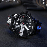 Diesel Mr. Daddy 2.0 Quartz Black Dial Black Nylon Strap Watch For Men - DZ7433