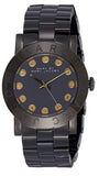 Marc Jacobs Amy Black Dial Black Steel Strap Watch for Women - MBM8595