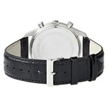 Hugo Boss Ambassador Chronograph Quartz Black Dial Black Leather Strap Watch For Men - HB1513194