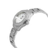 Tag Heuer Aquaracer Professional 200 Quartz Diamond Mother of Pearl Dial Silver Steel Strap Watch for Women - WBP1417.BA0622