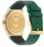 Gucci G Timeless Bee Green Dial Green Leather Strap Watch For Women - YA1264065