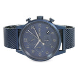 Hugo Boss Navigator Chronograph Blue Dial Blue Mesh Bracelet Watch for Men - 1513538