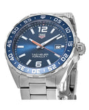 Tag Heuer Formula 1 Quartz 43mm Blue Dial Silver Steel Strap Watch for Men - WAZ1010.BA0842