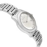 Gucci G Timeless Silver Dial Silver Steel Strap Watch For Women - YA126501