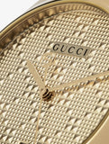 Gucci G Timeless Gold Dial Gold Steel Strap Unisex Watch - YA126461