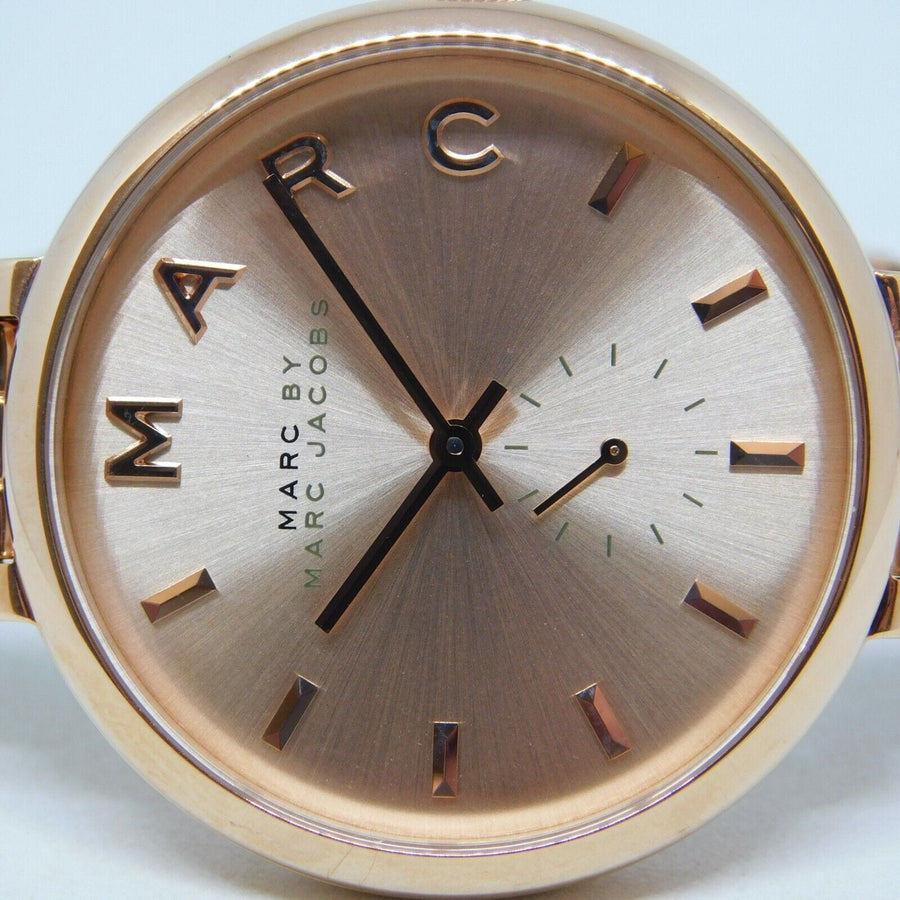Marc Jacobs Sally Rose Gold Dial Rose Gold Steel Strap Watch for Women - MBM3364