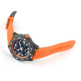 Breitling Endurance Pro Black Dial Orange Rubber Strap Watch for Men - X82310A51B1S1