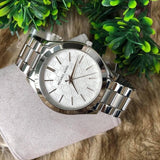 Michael Kors Runway Silver Dial Silver Stainless Steel Strap Watch for Women - MK3371