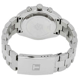 Tissot PR 100 Sport Chic Chronograph Diamonds Blue Dial Silver Steel Strap Watch for Women - T101.917.11.046.00