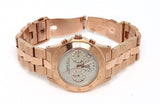 Marc Jacobs Blade White Dial Rose Gold Stainless Steel Watch for Women - MBM8637