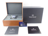 Tag Heuer Autavia Cosc GMT Automatic Blue Dial Silver Steel Strap Watch for Men - WBE511A.BA0650