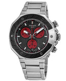 Tissot T Race Marc Marquez Limited Edition Black Dial Silver Steel Strap Watch for Men - T141.417.11.051.00